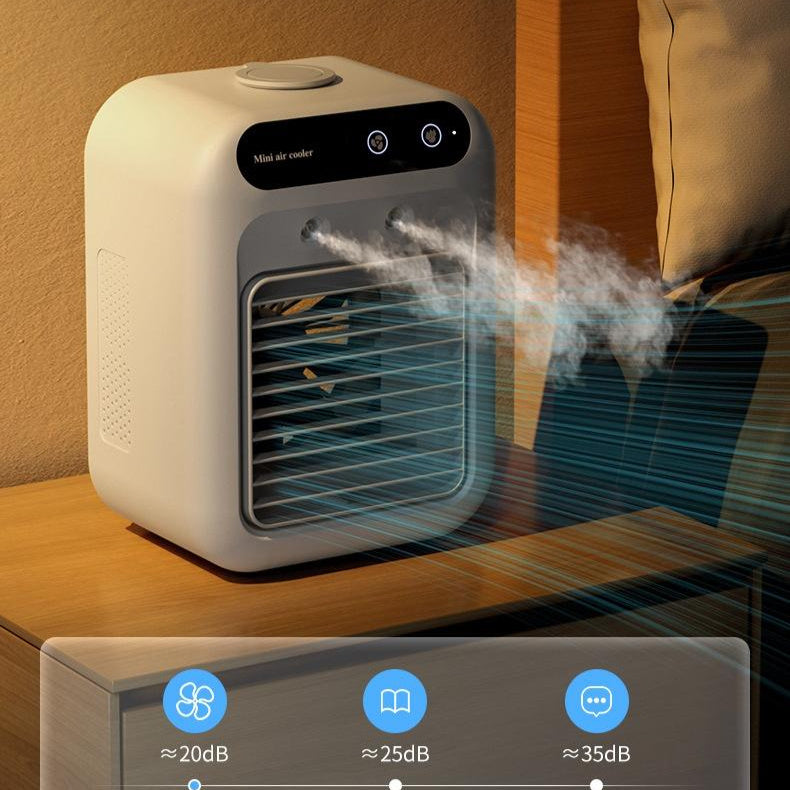 Portable Air Conditioner & Cooler Fan for Room, Office, or Car