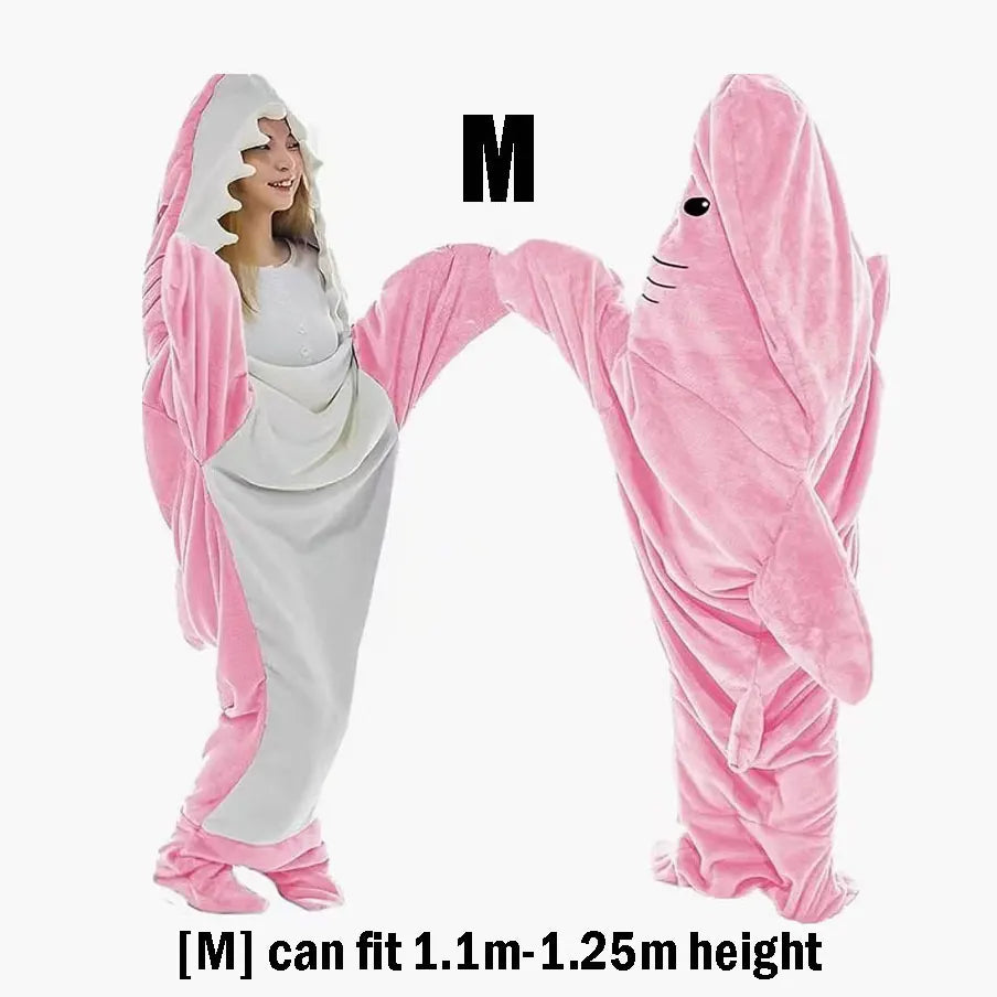 Wearable Shark Blanket Sleeping Bag