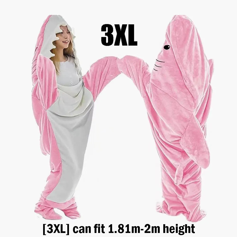 Wearable Shark Blanket Sleeping Bag