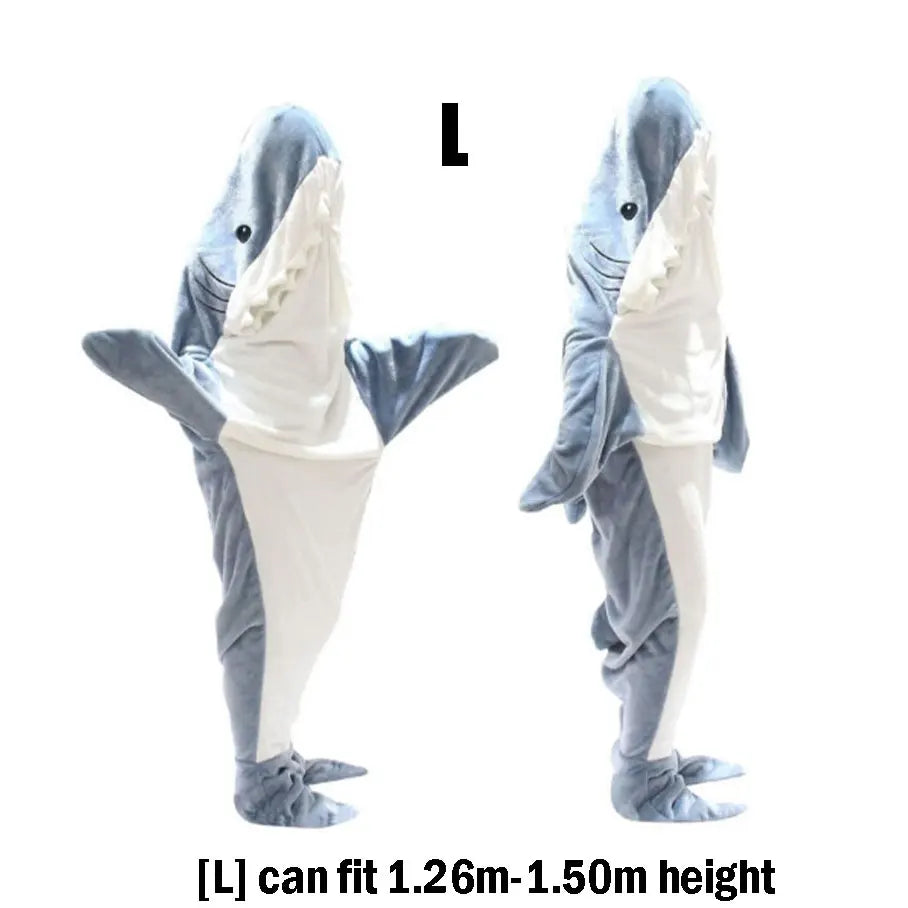 Wearable Shark Blanket Sleeping Bag
