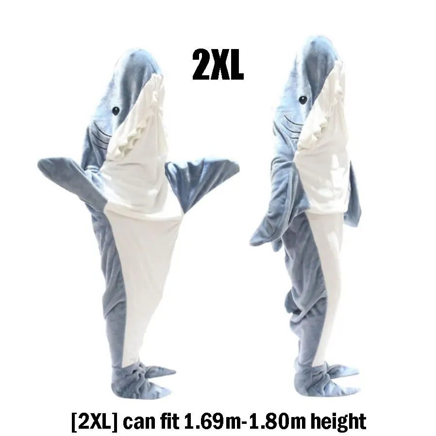 Wearable Shark Blanket Sleeping Bag