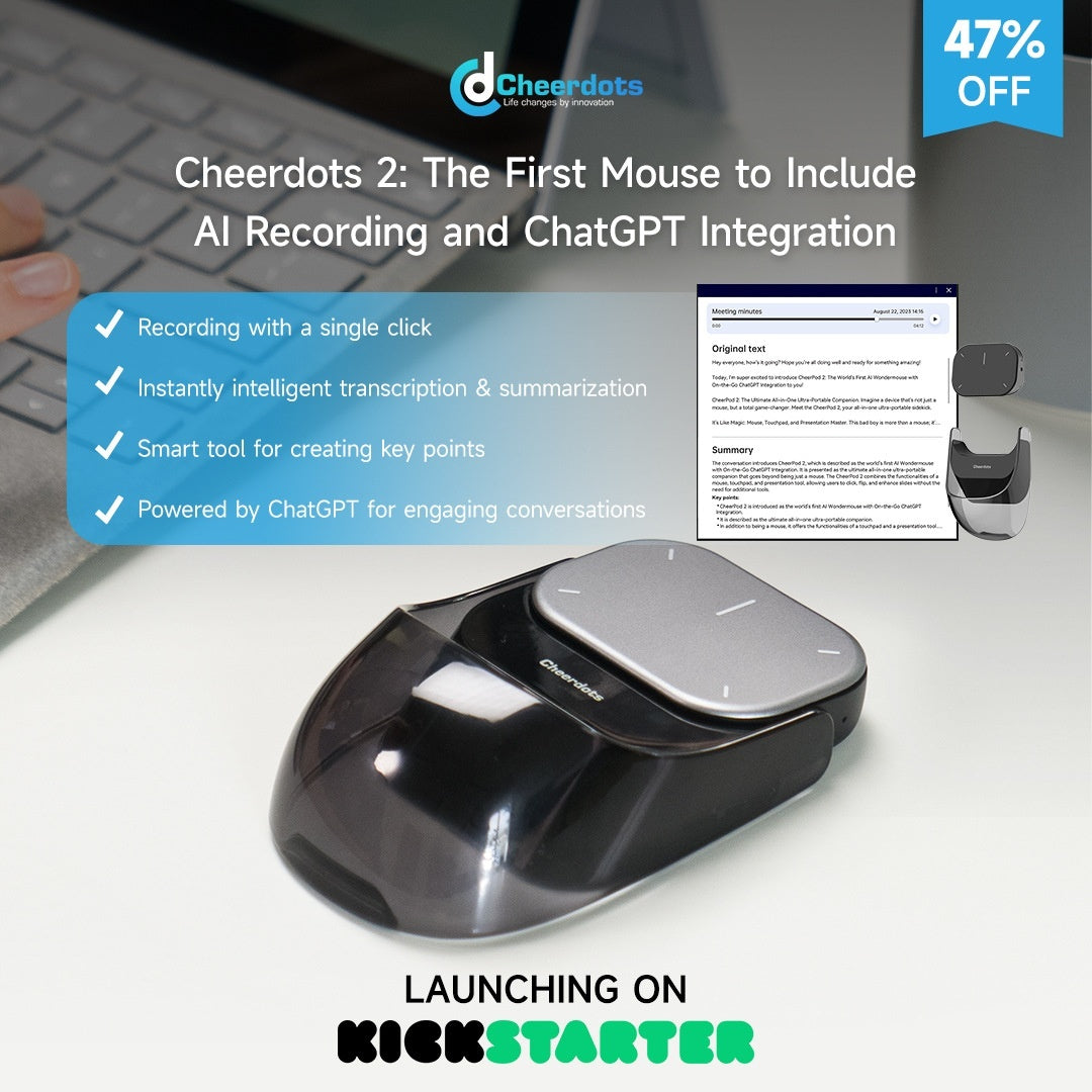 Smart AI Magnetic Split Air Mouse