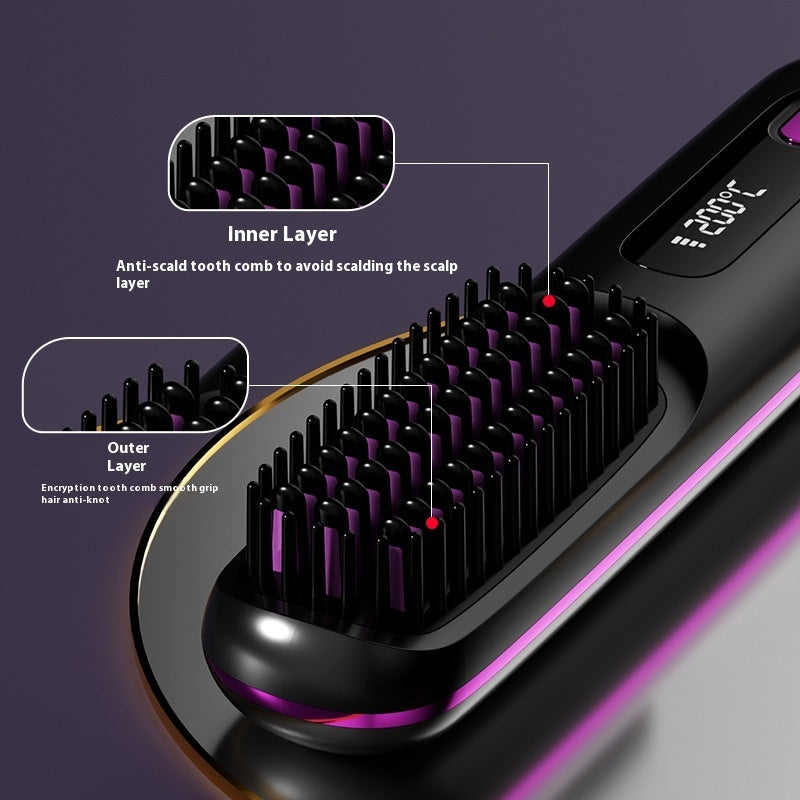 Portable Straightener Brush