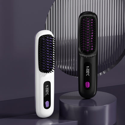 Portable Straightener Brush