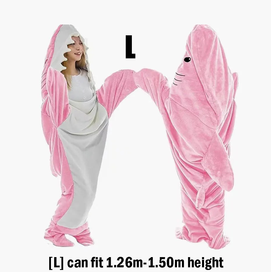 Wearable Shark Blanket Sleeping Bag