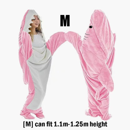 Wearable Shark Blanket Sleeping Bag
